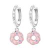 Light Luxury Exquisite Earrings Snowflake Cherry Musical Elephant Design Fashion Ear Drops