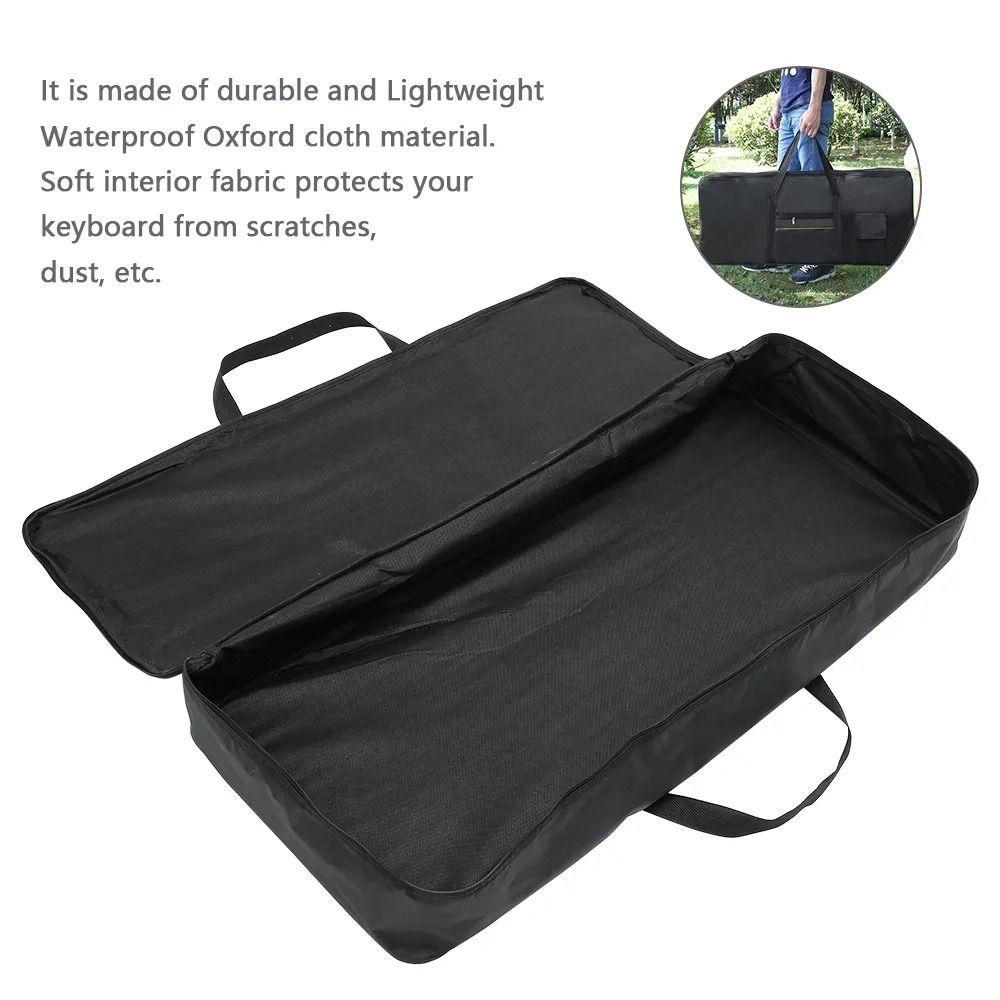 Waterproof Keyboard Bag Anti Shock Piano Storage Bag Portable Instrument Keyboard Case  Carring Box