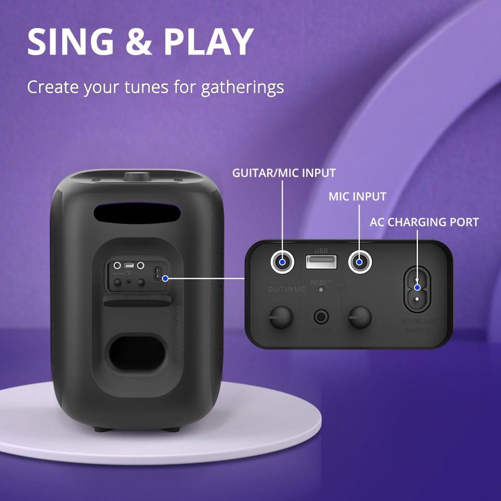 Tronsmart Halo 200 (Žádný bezdrátový mikrofon) Černá-EU zástrčka