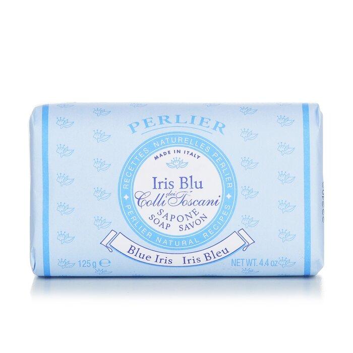 PERLIER Blue Iris Bar Soap