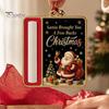 Holiday Money Ornament Christmas Holder, Acrylic Here's A Few Bucks Xmas Cash Creative Present Gift Ornament, Tree Hanging Decoration for Family