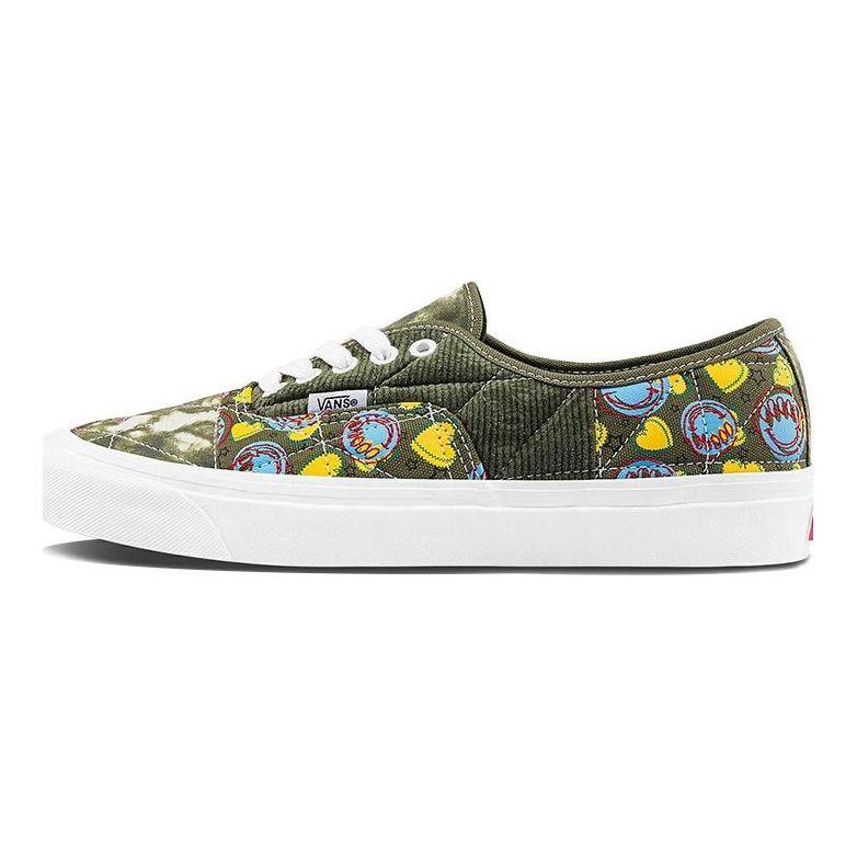 Vans Authentic 44 DX Positivity Patchwork Grape Leaf Unisex Sneakers Green VN0A54F98F9