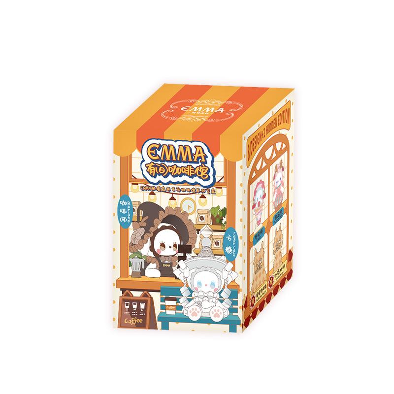 Genuine Emma Secret Forest Coffee Shop Series Doll Blind Box Toy Anime Action Figure Kawaii Surprise Mystery Box Birthday Gift