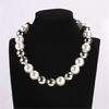 Fashion Collar Necklace Vintage Elegant Pearl Beads Ball Choker Necklace
