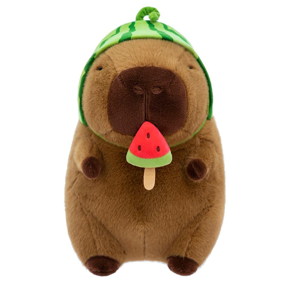 

Stretchable Capybara Plush Toy Watermelon Capybara Stuffed Doll Capybara Plush Doll Birthday 30cm-capybara