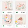 Girls' Cute Cotton Cartoon Slippers: Cozy Indoor Autumn/Winter Warmth for Kids
