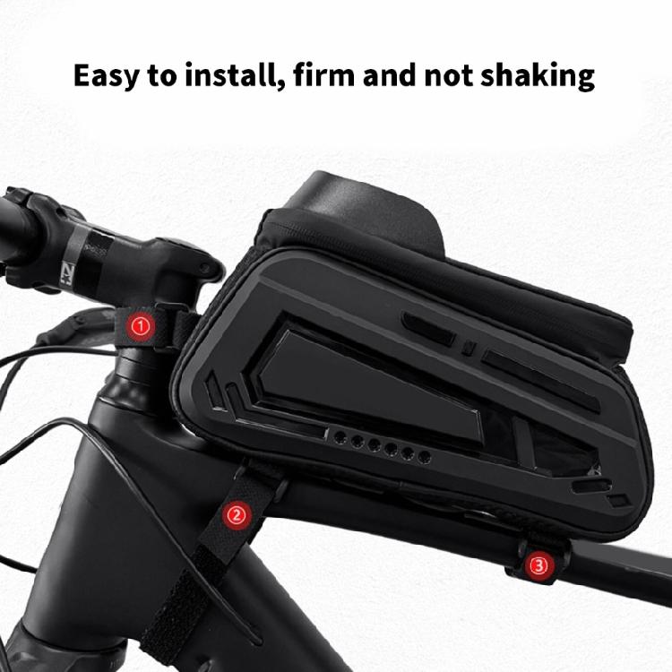 Versatiles Bicycles Phone Pouches Safe Convenient Bike Phone Holder Bag for Commuting and Outdoor Use