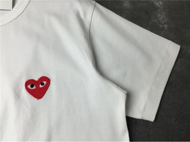 2023 Summer Unisex Embroidered Love T-Shirt, Short Sleeve, Round Neck