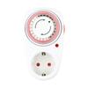 For Household Appliances Mechanical Timer Socket For Energy Management European Standard Flame Retardant Material