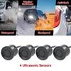 Rear Reverse Radar Parking Sensor with LED Distance Waterproof Parking Radar and for Accident Prevention and Collision Prevention Display, System,