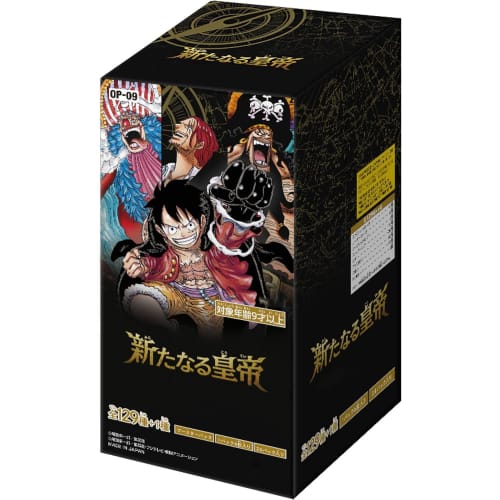 

[Unopened Box] ONE PIECE Card Game Booster Pack: The New Emperor OP-09 [Purchase 12 Boxes to Get an Unopened Carton]