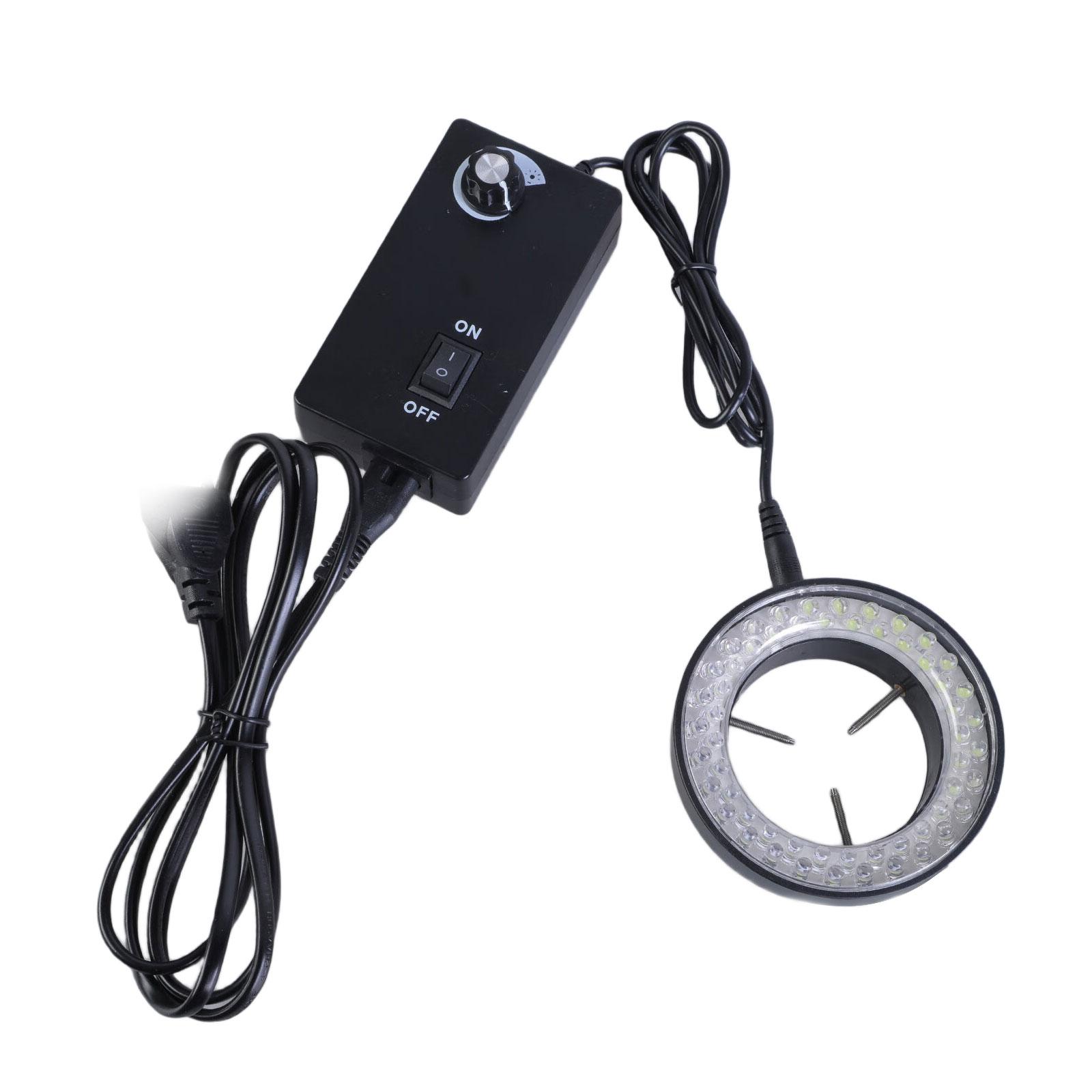 

Adjustable LED Rings Light Suitable for Microscopes 60 LEDs White Illumination Scientific Research and Electronic Repair A