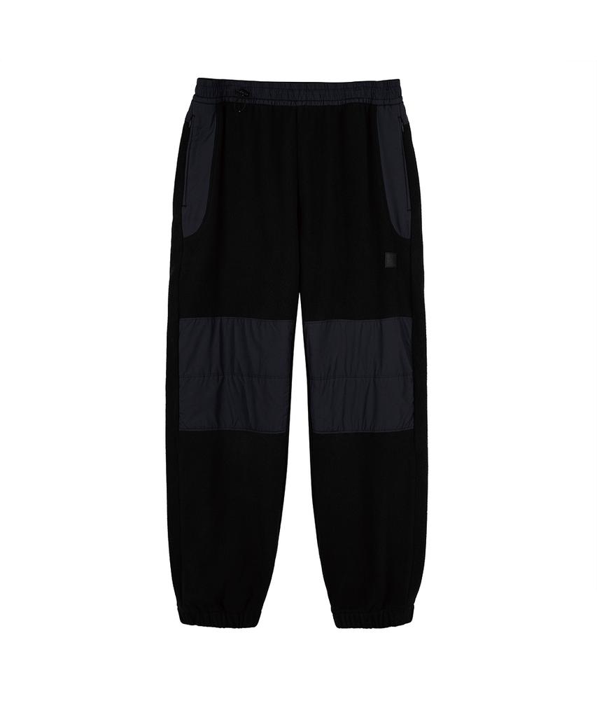 Sseomweeoaussaideuhaikingkeompeoni Fleece Mountain Pants_Black