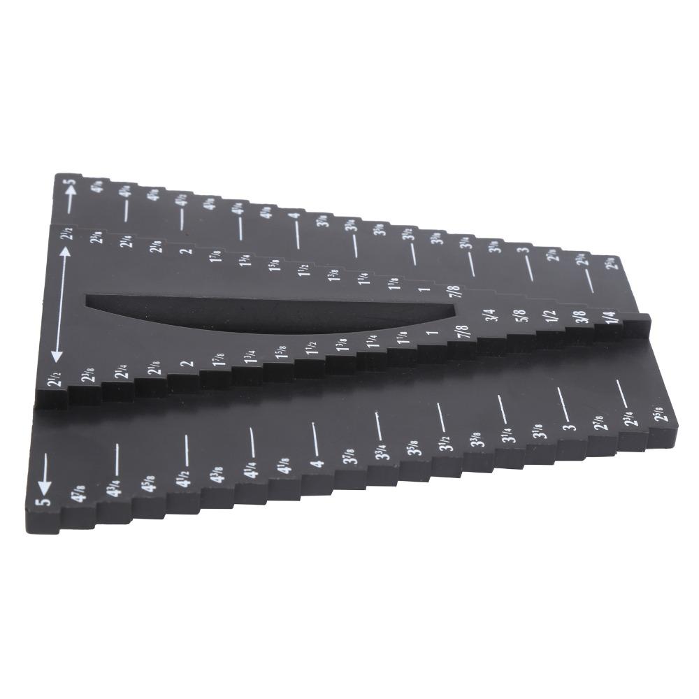 2 in 1 Center Finder ABS Material 2-in-1 Caliper Precision Scribing Gauge  Woodworking Projects