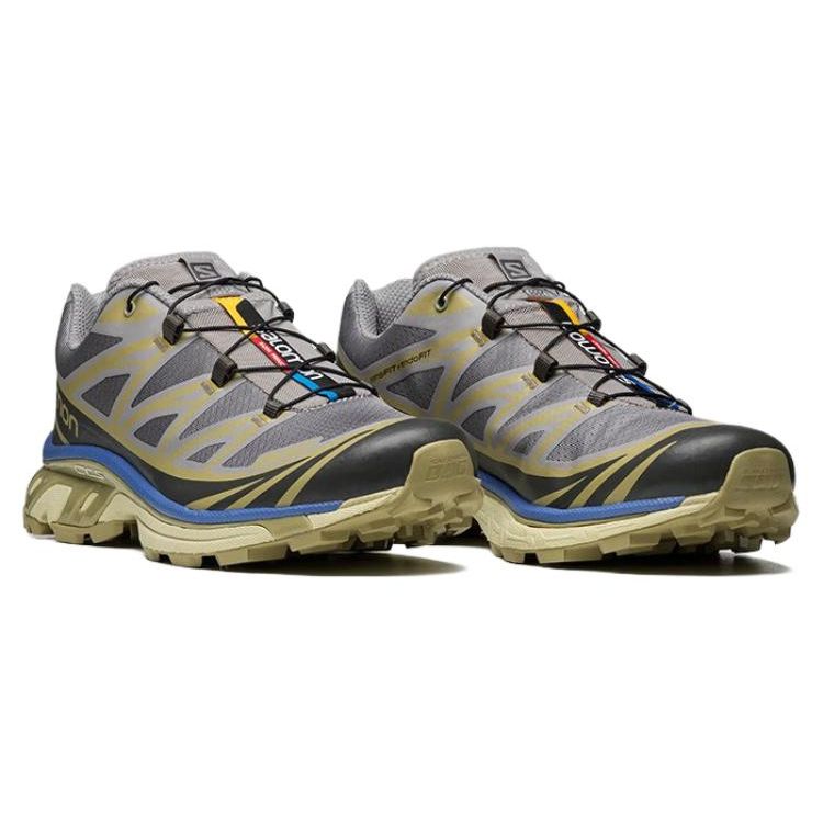 SALOMON XT-6 Sport Μόδα Μοντέρνα Παπούτσια Trail Running Unisex Αθλητικά Παπούτσια Γκρι του Γλάρου 471479