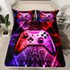 Gamepad Taekwondo Pattern Bed Hat Four-Piece Bedding Set Bedroom Dormitory Bedding Decoration