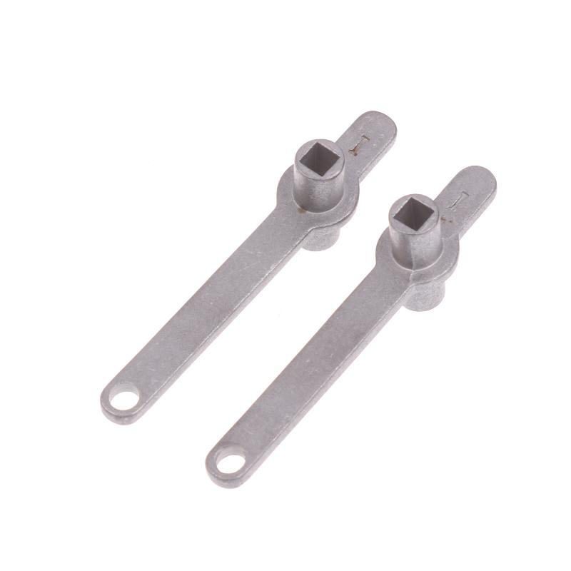 Stainless Steel Radiator Bleed Key Handle Efficient Heating Radiator Bleed Key 5Mm Hole Core Plumbing Bleed Wrench Repair Tools
