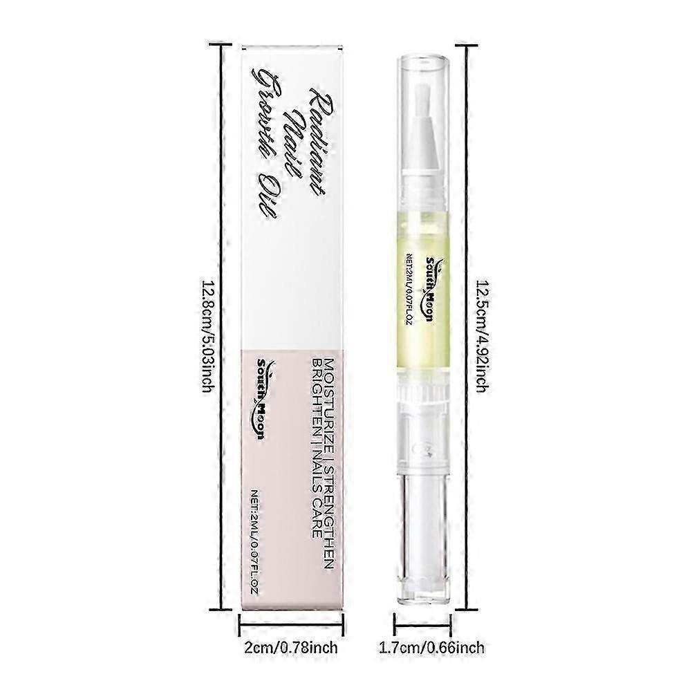 Nail Growth Repair Oil, Strengthening & Moisturizing Cuticle Care, Fast-Acting Nail Strengthener for Instantly Stronger Nails