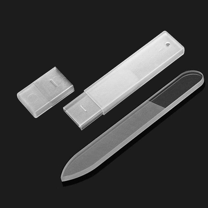 Double-Sided Nano Glass Nail File for Thick and Hard Toenails - Home Manicure Tool