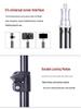 1.6m Foldable Mannequin Head Tripod for Hairdressing