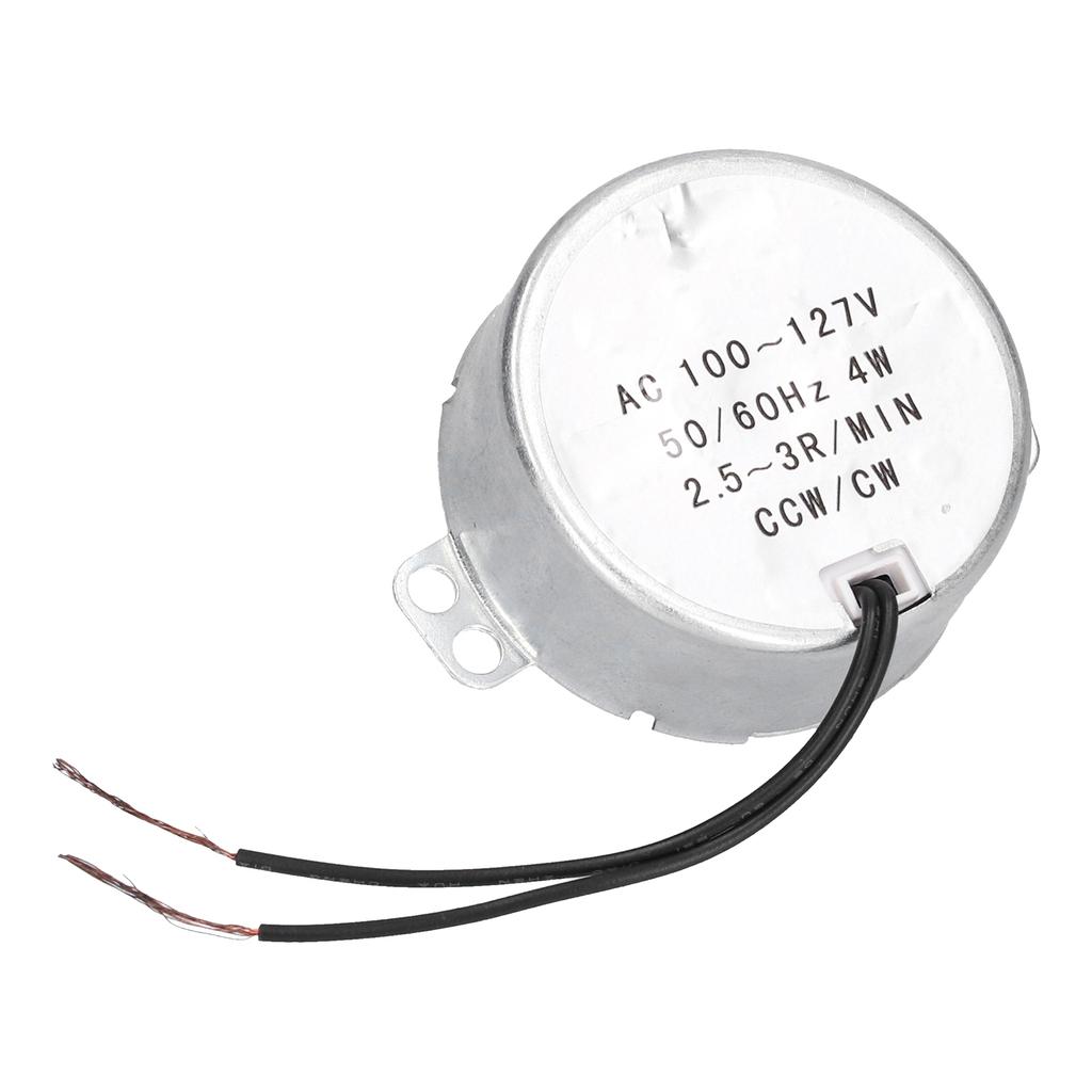 TYC Synchronous Motor 2.5?3RMIN 5060Hz CWCCW Micro Turnable 4W AC Motor 110?127V