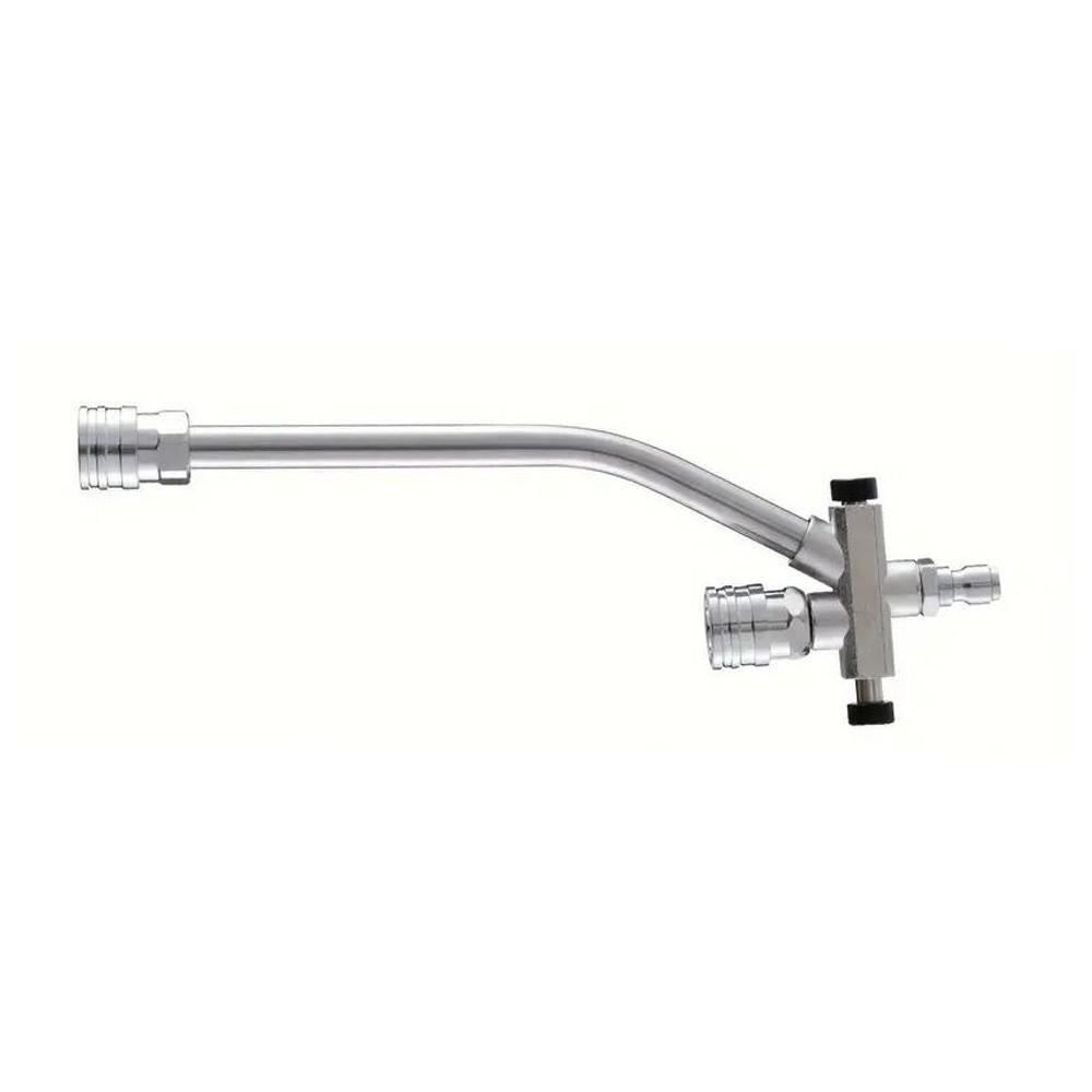 Foam Cannon Dual-Connector Accessory, Pressure Washer Double Tip Attachment with 5 Pressure Washer