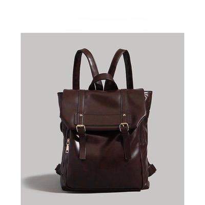 Retro Damski Lekki Skórzany Plecak na Zakupy i na Uczelnię