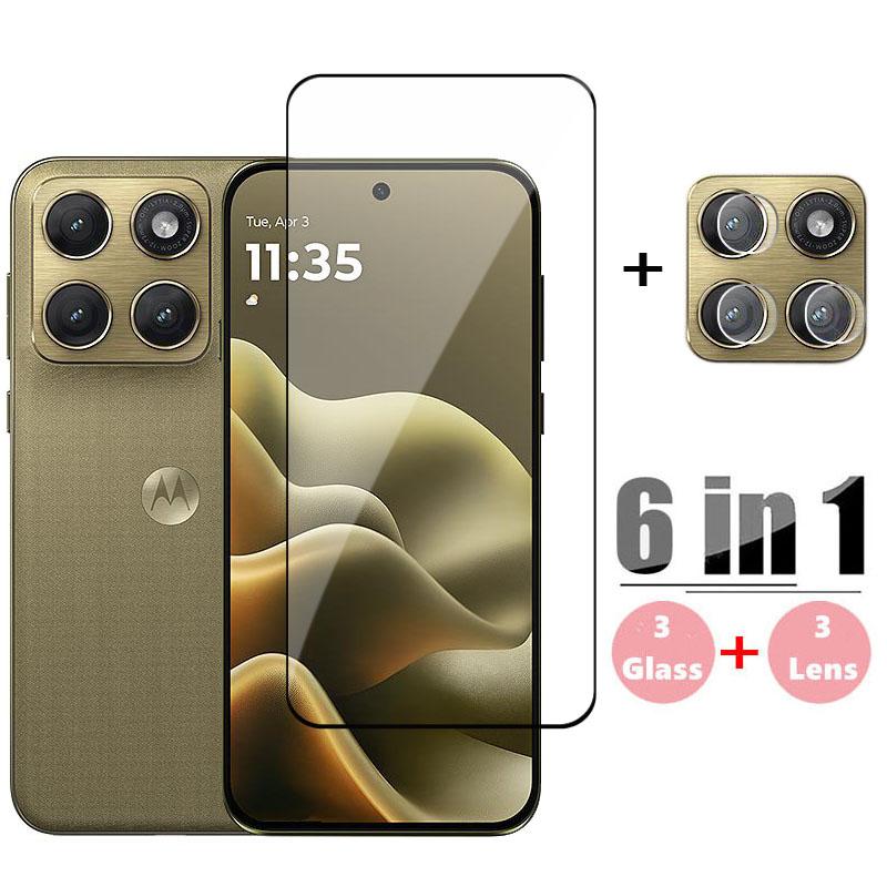 Full Cover Glass For Motorola Edge 2026 Tempered Glass Motorola Moto Edge 2026 Screen Protector HD Phone Lens Film Moto Edge