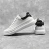 Fashion Men'S Genuine Leather Little White Shoes Men'S First-Layer Cowhide Single Shoes Korean Version Of Trendy Casual Shoes Versatile Board Shoes