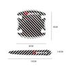 8PCS Gray Car Door Handle Bowl Sticker Protector Film Anti-Scratch Accessories
