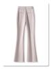 2024 Women's Apricot Flared Wool Pants: High-Waist, Slimming, Casual for Autumn/Winter