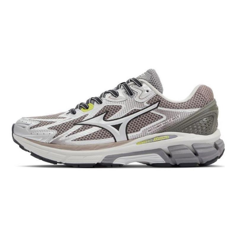 Mizuno Halo Mix Unisex Low-Top Breathable Running Shoes Meteor Grey D1GH240803 38