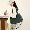 Casual Handbag Women's Fashion Simple Commuter Nylon Shoulder Bag Multi-purpose Messenger Bag for Work and Class