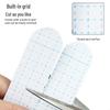 Large Elastic Knee Muscle Patch - Pre-cut Irregular Shape for Sports Support