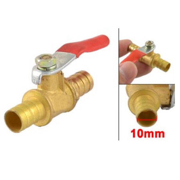Full Port 10 1//2/" PEX Crimp x 1//2/" Female Threaded Brass Shut-Off Ball Valves