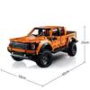 New 1300+PCS Educational Building Blocks F-150 Pickup Truck Racing MOC Technology Building Blocks Model Car Brick Toys Kids Gift