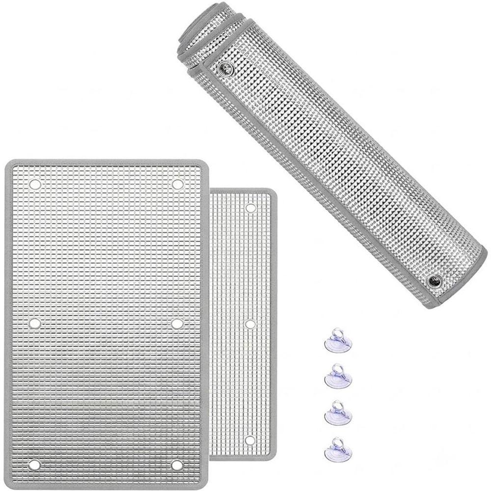 Aluminum Foil Window Sun Shade Film Double Side Window Privacy Film  for Home