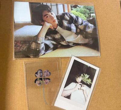 Three Types of Byun Woo-seok Merchandise
