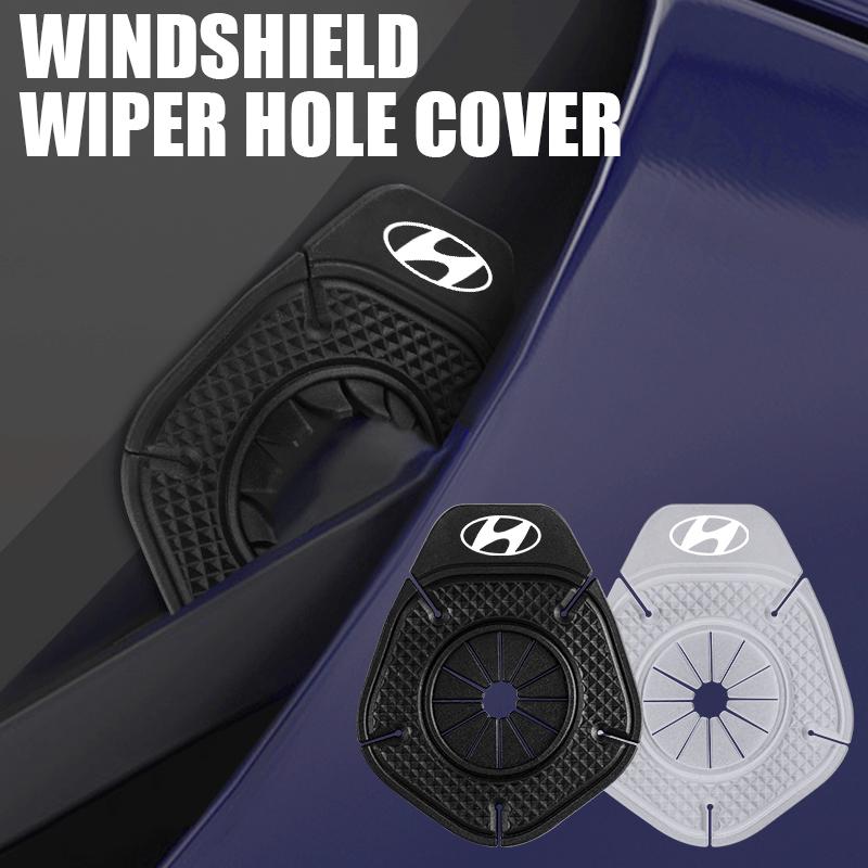 Car Windshield Wiper Arm Hole Protection Cover Silicone Dust Cover For Hyundai Elantra Tucson Creta Ix35 SANTAFE SONATA ACCENT RR8