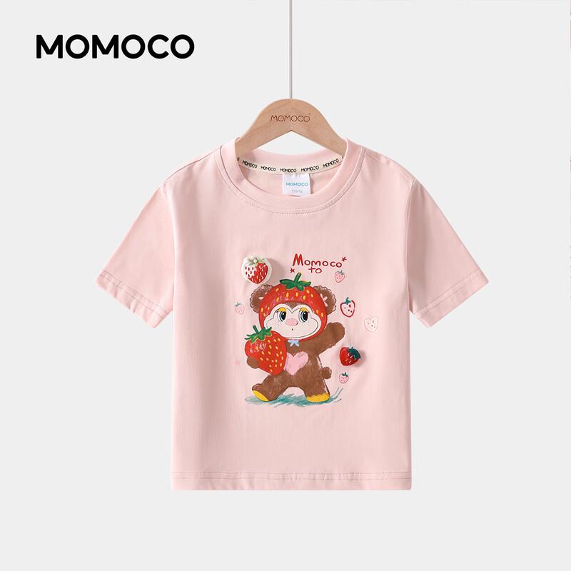 MOMOCO Girls' Summer Graphic T-Shirt
