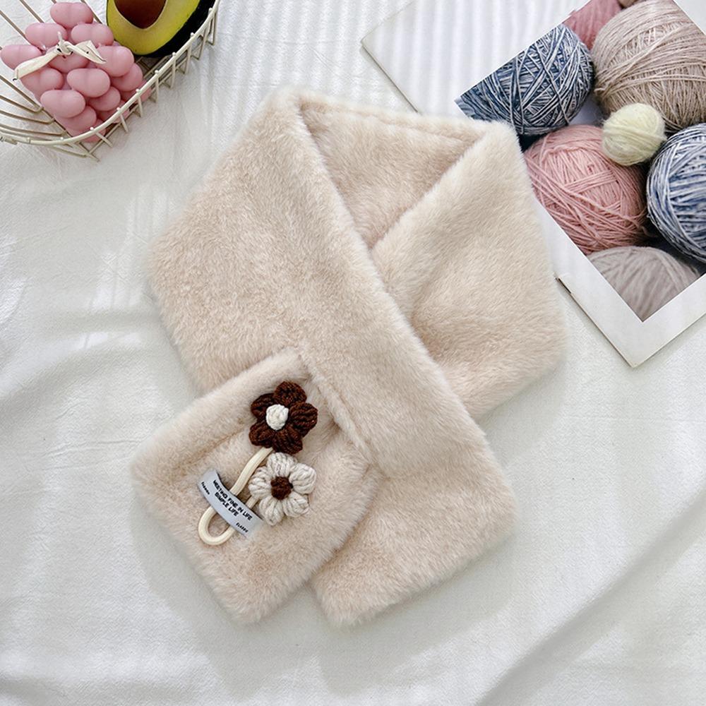 Faux Fur Women Scarves Ultra Lady Neck Warmer New Fluffy Neck Wrap  Cold Weather