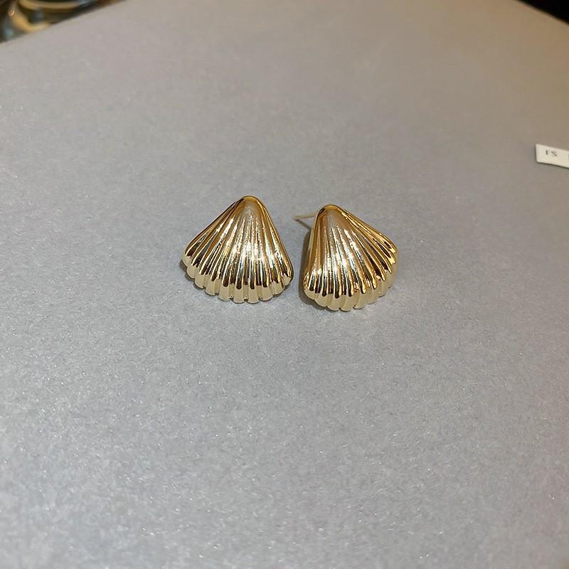 Gold Plating Beanie Stud Earrings Female Wedding Party Jewelry Accessories For Women Gifts