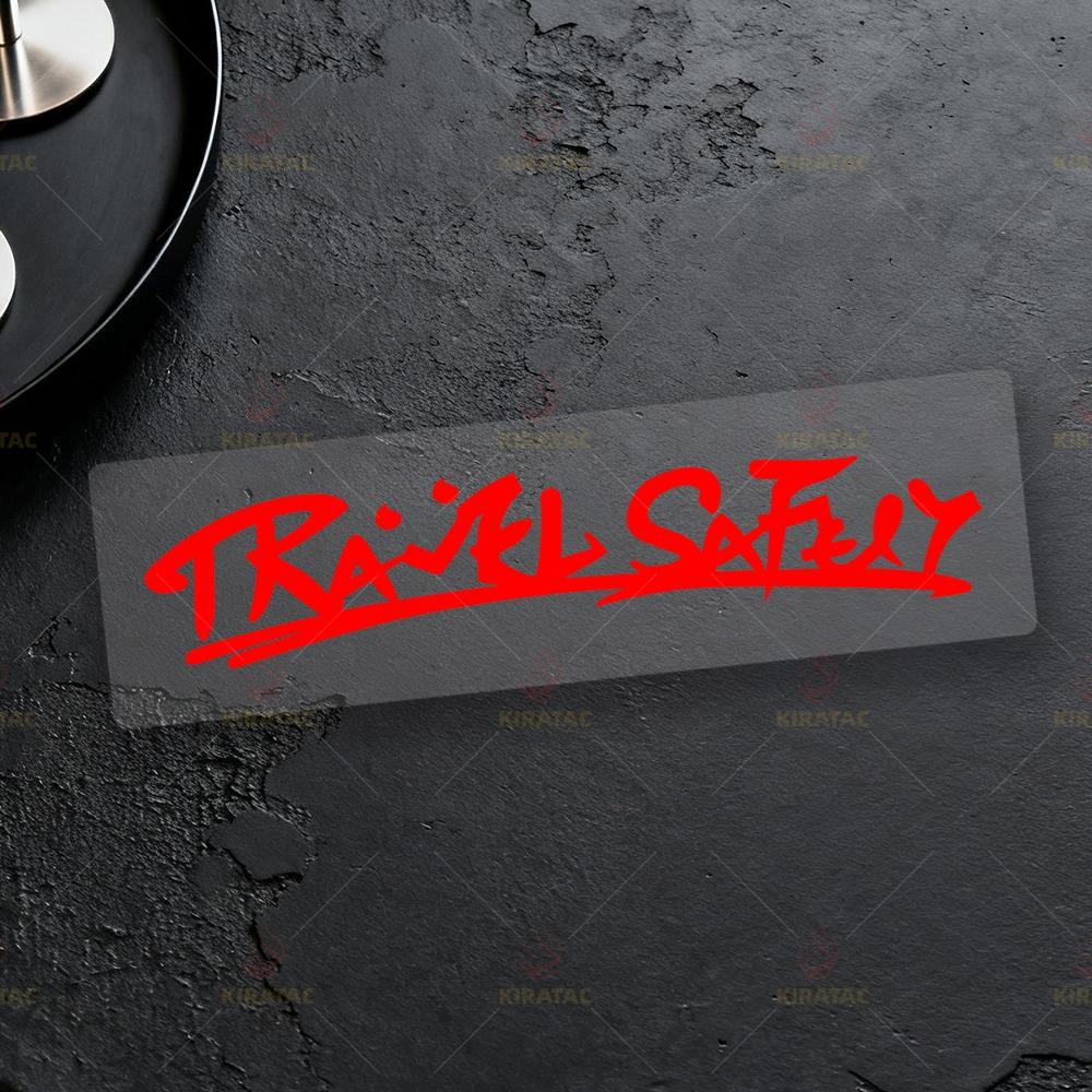 1pc Travel Safety Motocycle Sticker Waterproof for Motomike Fairing Windshield Car Windows Door Scooter Universal Vinyl Decals