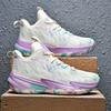 2025 large size 45 basketball shoes men's mandarin ducks new high-top sports shoes youth training actual basketball shoes