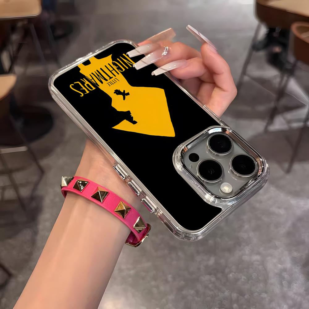 Little Game N-NightmareS Phone Case For IPhone 17 Air 16 15 14 13 12 11 Pro Pro Max Plus Transparent Soft Cover