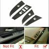 ABS Carbon Window Lift Switch Panel Trim Cover For BMW 5 Series E60 E61 04-06