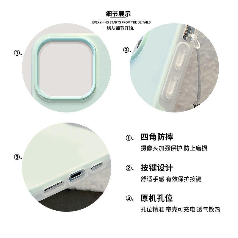 Applicable To Huawei Purapro Mobile Phone Case Fashionable Anti-drop Pultra with Pendant New Green Apple Star