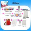 Kids Toys 8 Colors Kids Watercolor Paint Set Wet Painting Materials Painting 50ML