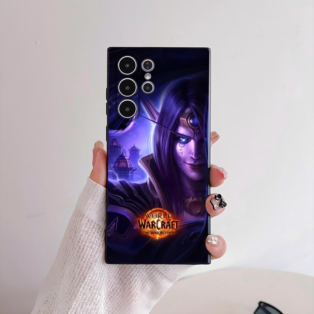 

Чехол для телефона W-World Of W-Warcraft W-Wow для Samsung Galaxy S25 S24 S22 S23 Ultra S21 S20 Plus 5G Матовый Нескользящий Полностью Мягкий Чехол samsungS24