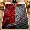 Flannel BlanketNottingham Forest Football Warm Soft Throw Blanket for Indoor Sofa Bed Living Room Use